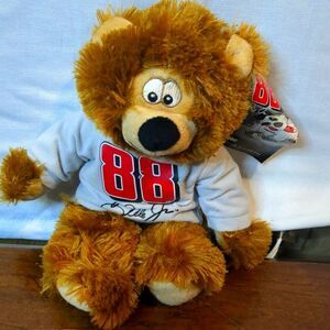Dale Earnhardt Jr #88 NASCAR Plush Teddy Bear Hoodie Stuffed Animal w/ Tags